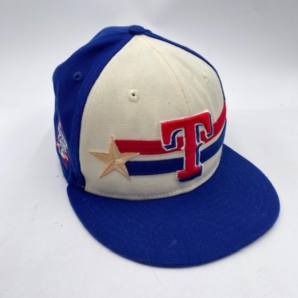 TEXAS RANGERS New Era 9FIFTY Snapback Hat OSFM Blue Cream 2024 All Star Game MLB